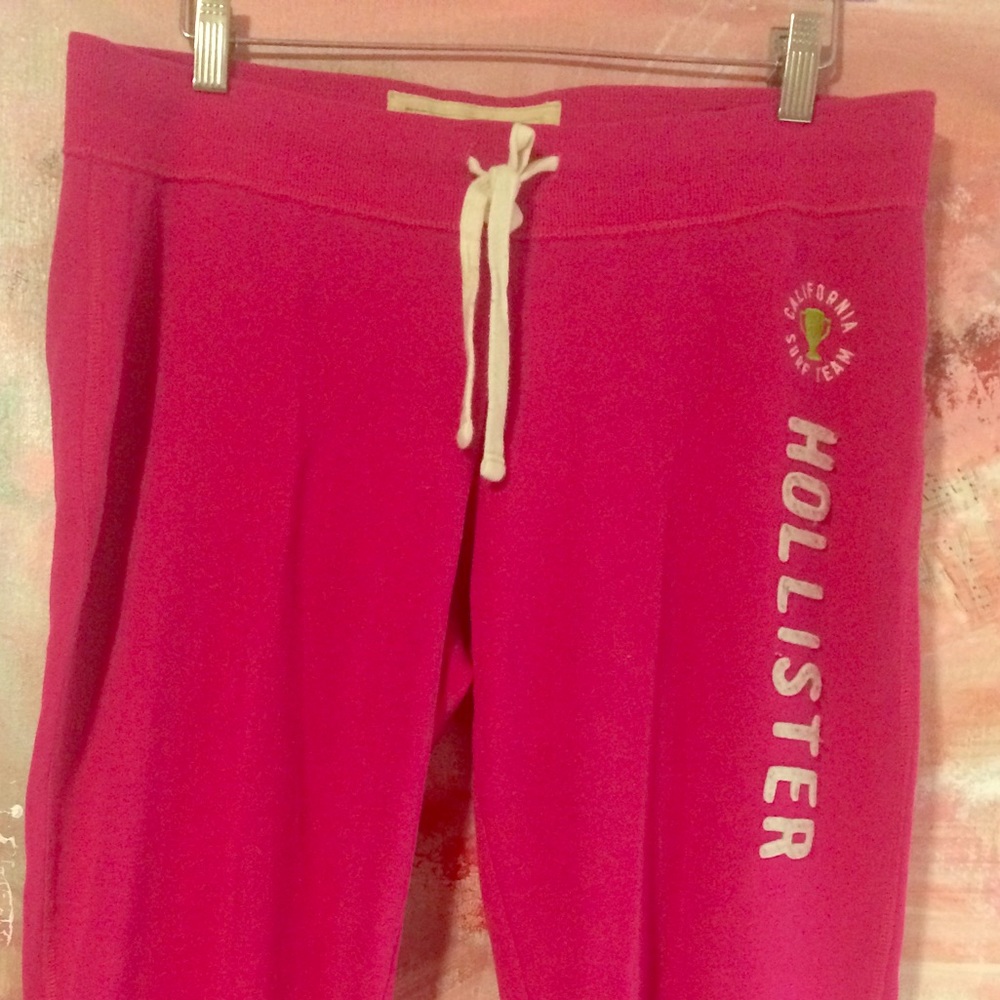 Hollister Hot Pink Sweatpants